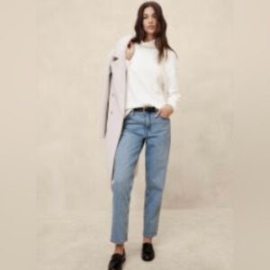 Banana Republic Factory Ottoman Tunic Sweatshirt 
Snow Day-Color NWT!